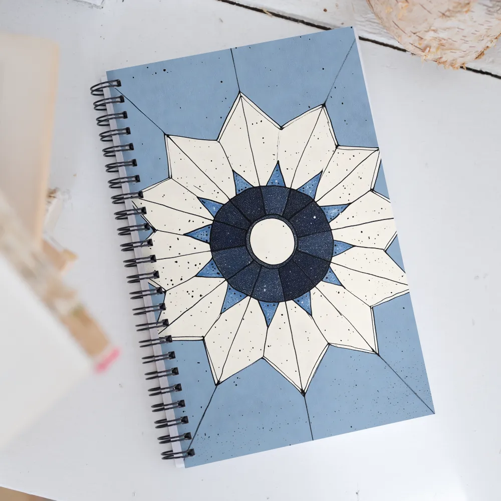 Symphony of Shapes | Spiral Notebook