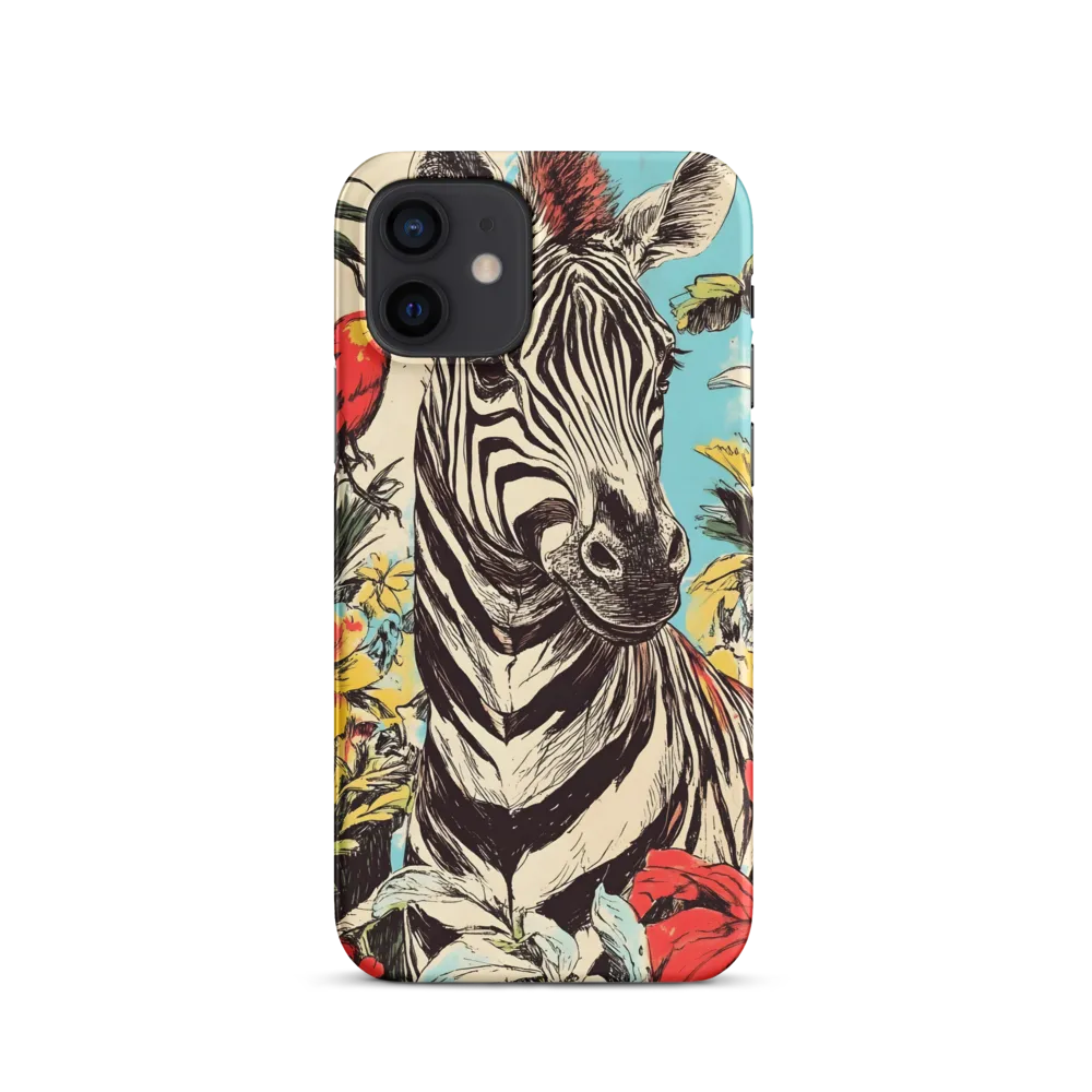 Zebra in Tropical Reverie
