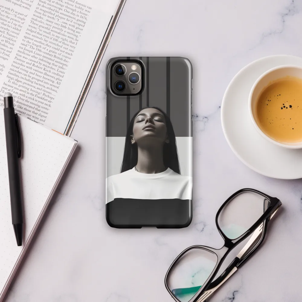 Serenity in Monochrome | Phone Case |  11 Pro Max | Snap Case | Glossy