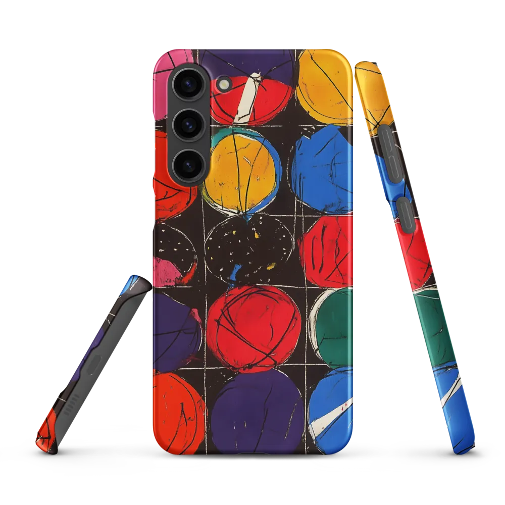 Colorful Circles in Abstract Harmony