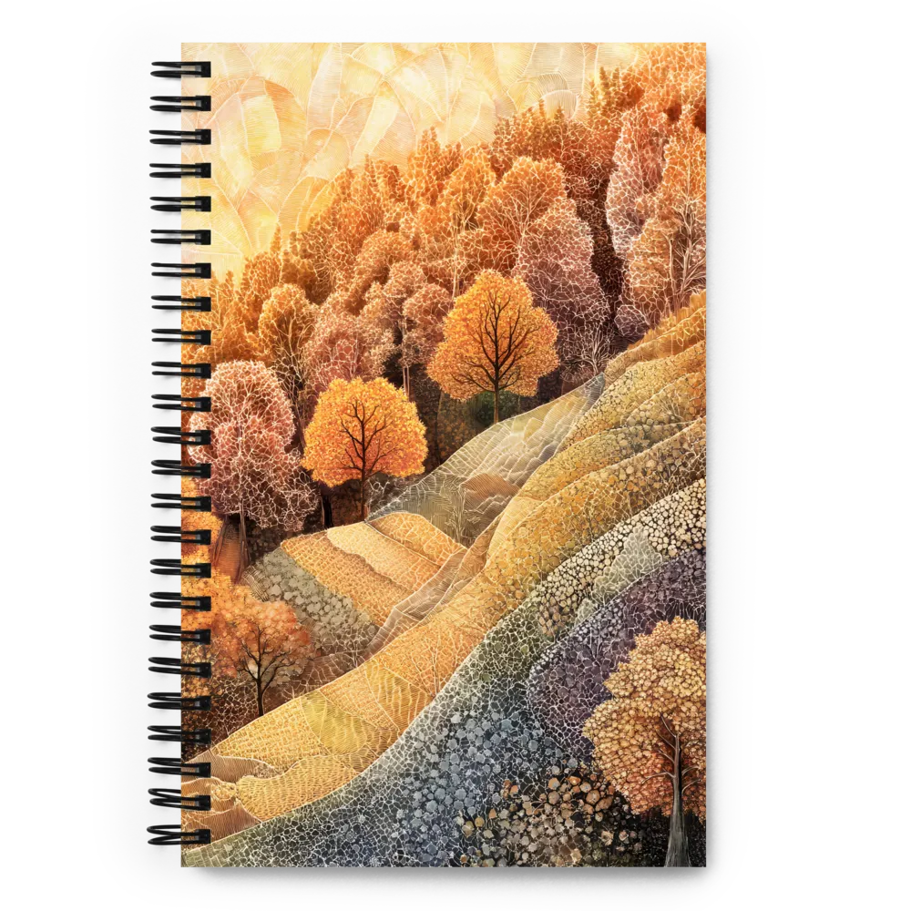 Autumn's Embrace | Spiral Notebook