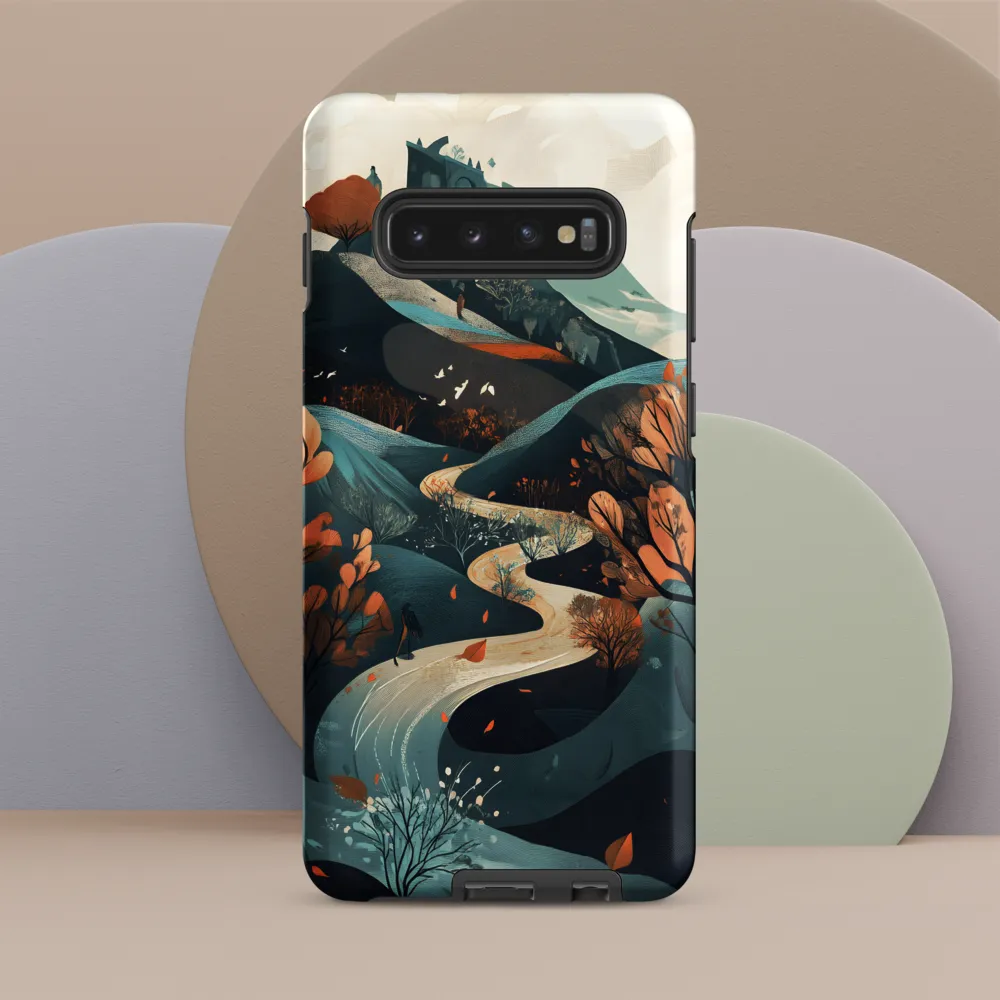 Whispers of Autumn: A Serene Journey | Phone Case |  S10 Plus | Tough Case | Matte