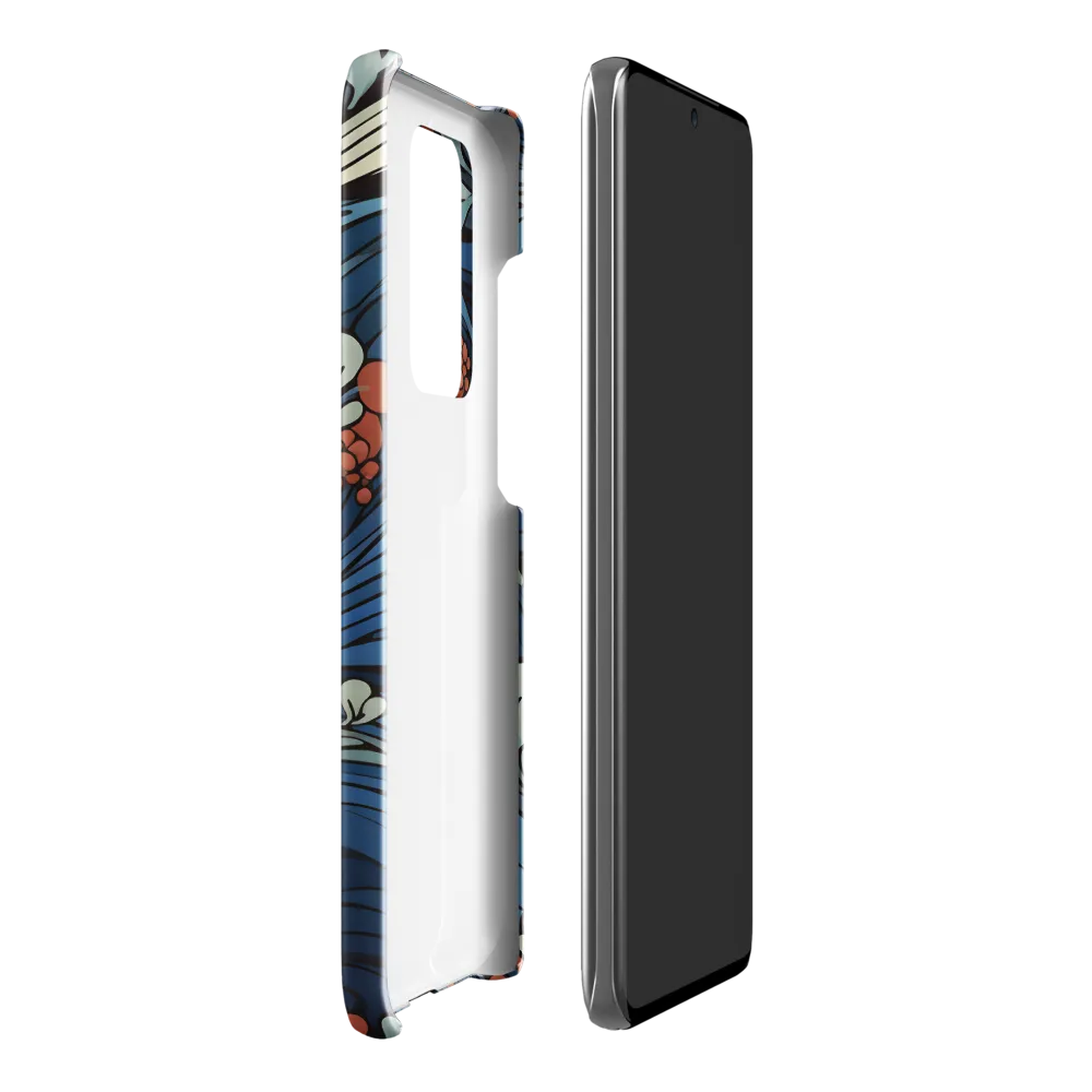 Nature's Elegance: An Oceanic Tapestry | Phone Case |  S20 Ultra | Snap Case | Glossy