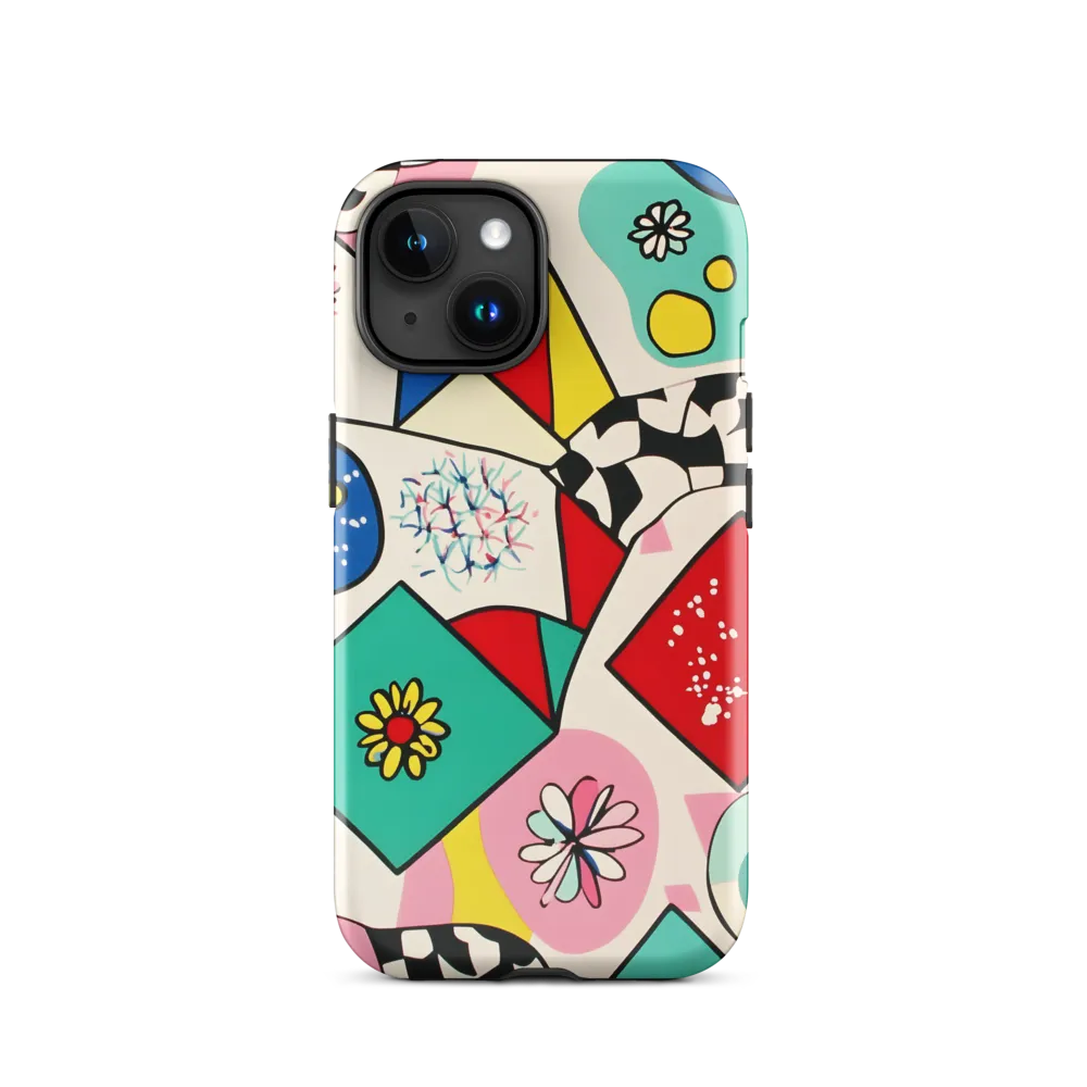 Joyful Geometry: A Playful Dance of Shapes and Colors