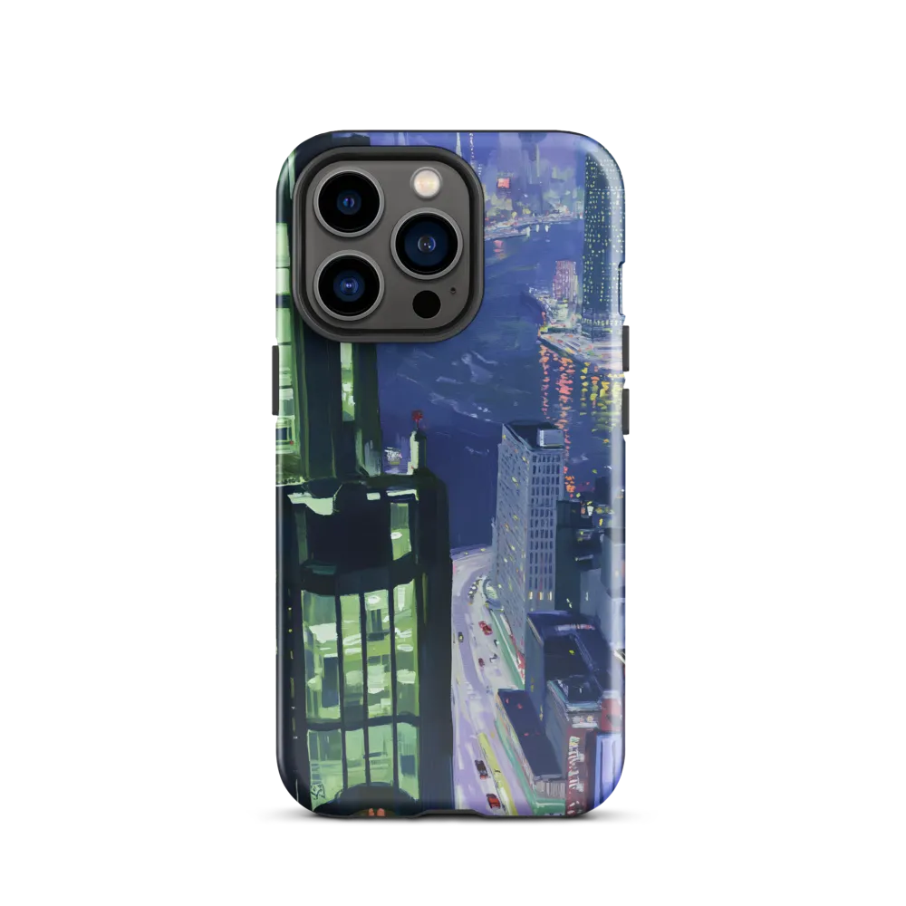 Urban Night Symphony | Phone Case |  13 Pro | Tough Case | Glossy