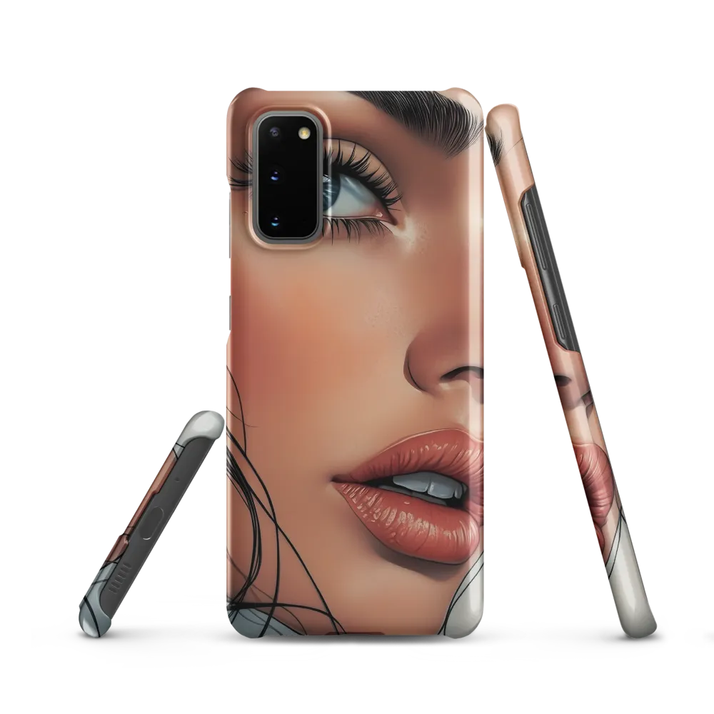 Iris & Skin — Close-Up Portrait