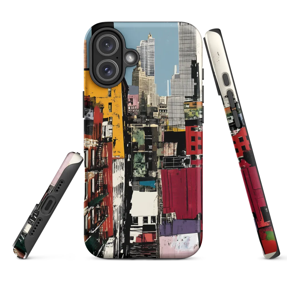 Urban Collage: A Vivid Cityscape