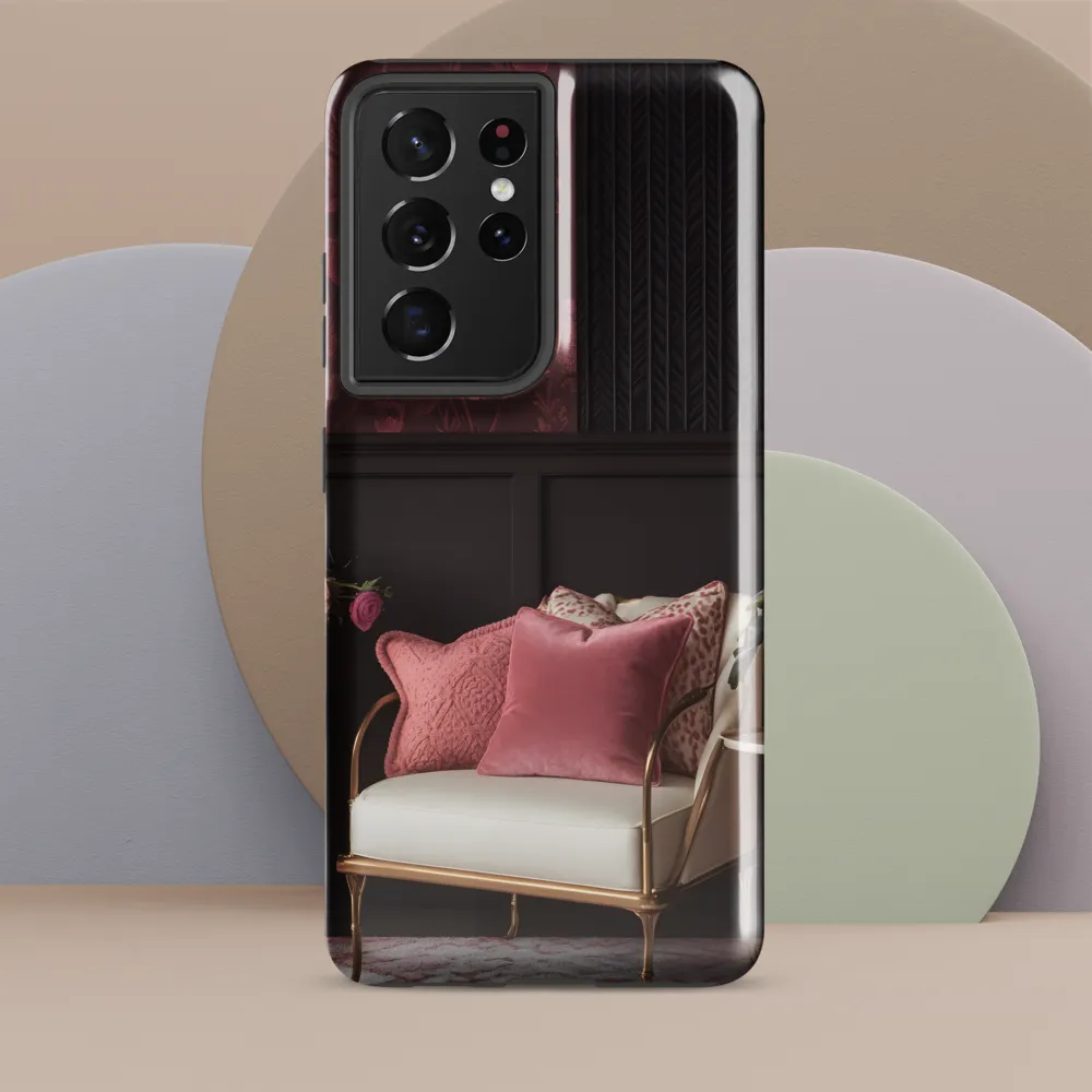 Elegance in Contrast: A Modern Interior Design | Phone Case |  S21 Ultra | Tough Case | Glossy