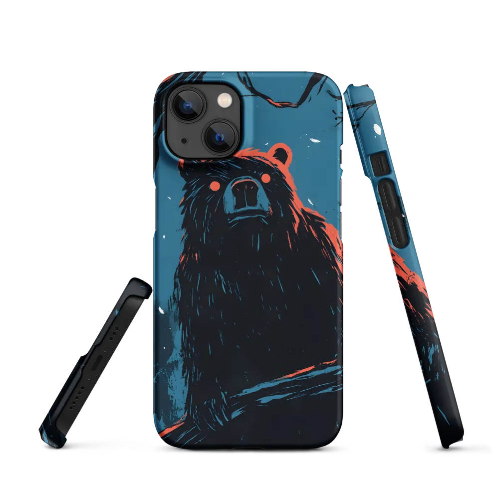 Eerie Majesty: A Bear in the Night