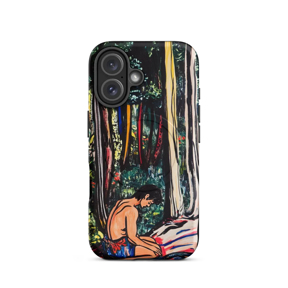 Contemplation in Nature | Phone Case |  16 | MagSafe® Tough Case | Matte