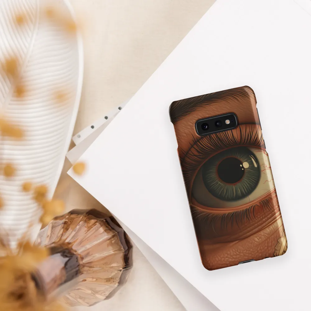 The Gaze of Anatomy | Phone Case |  S10e | Snap Case | Matte
