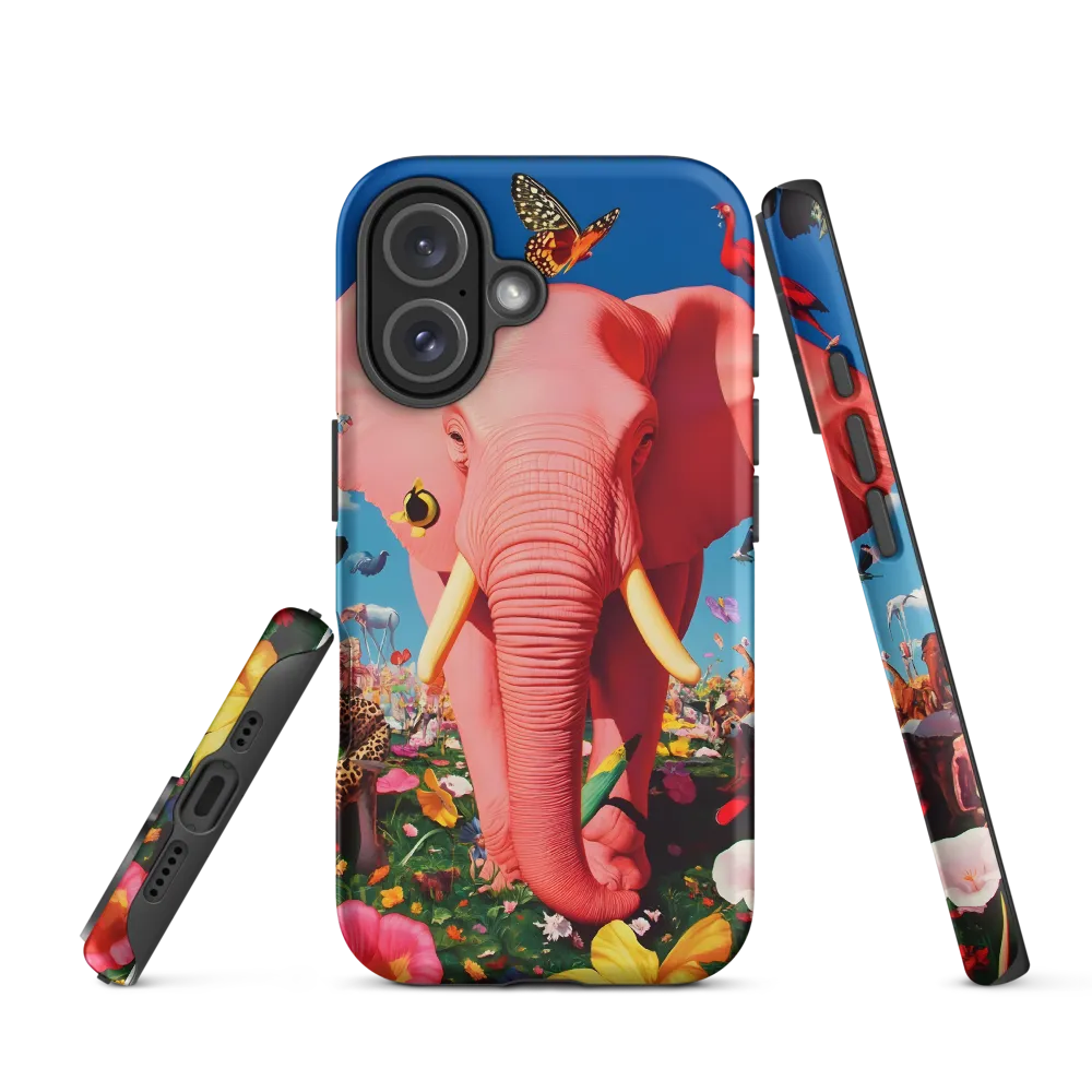 Surreal Garden: The Pink Elephant | Phone Case