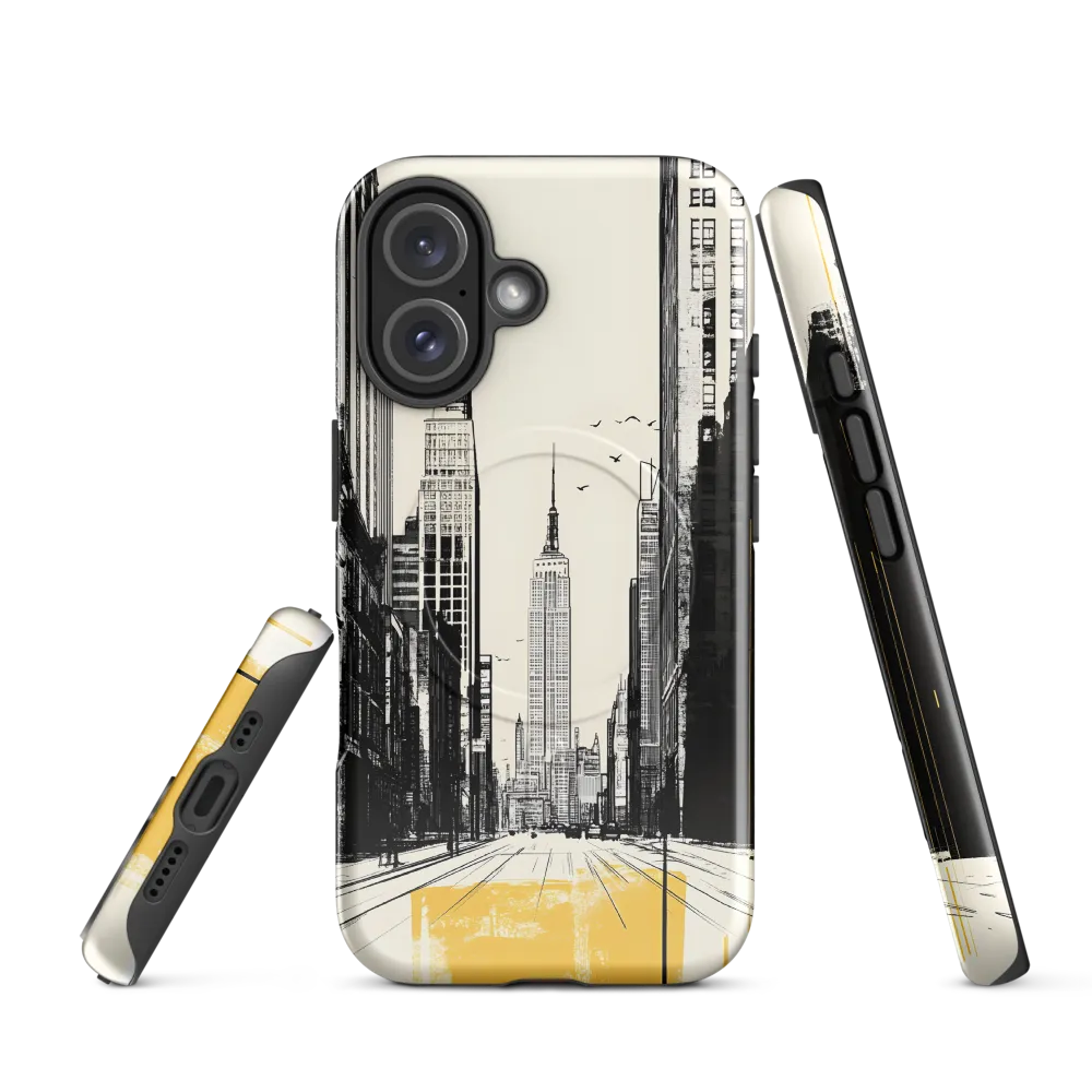 Urban Serenity: Empire State Reflection