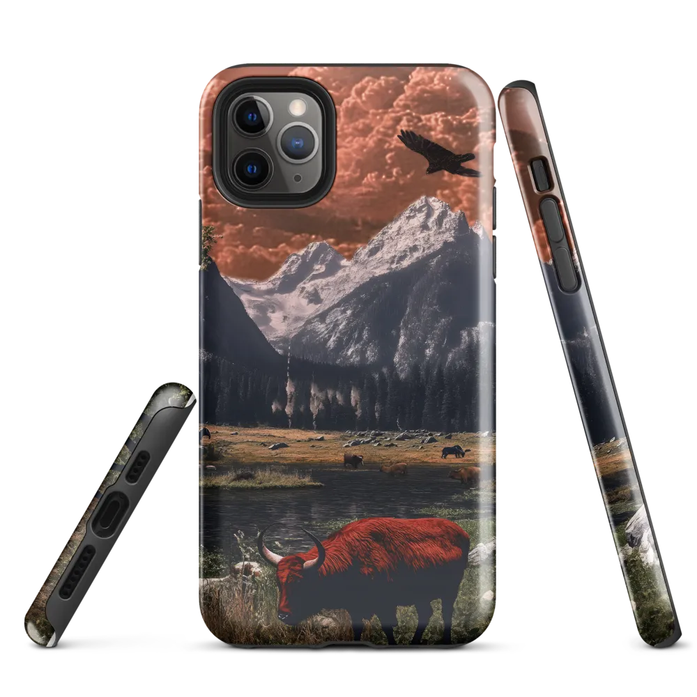 Serenity in Surreal Landscapes | Phone Case |  11 Pro Max | Tough Case | Glossy