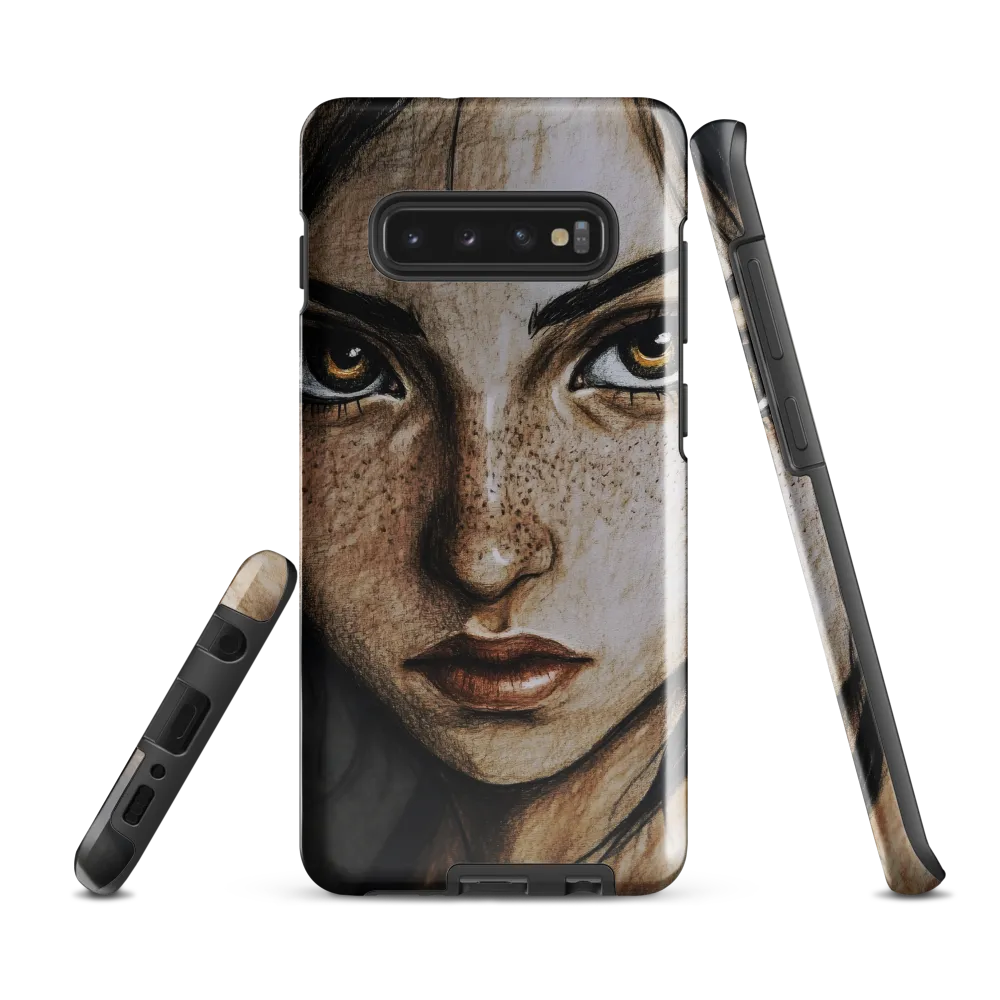 Gaze of Depth | Phone Case |  S10 Plus | Tough Case | Glossy