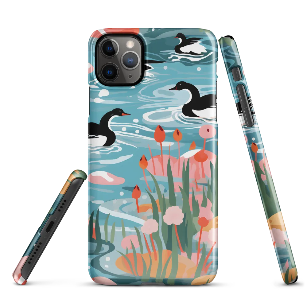 Serenity in Aquatic Harmony | Phone Case |  11 Pro Max | Snap Case | Glossy