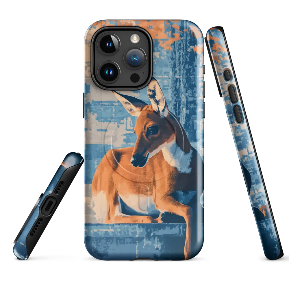 Serenity in Color: The Reclining Deer