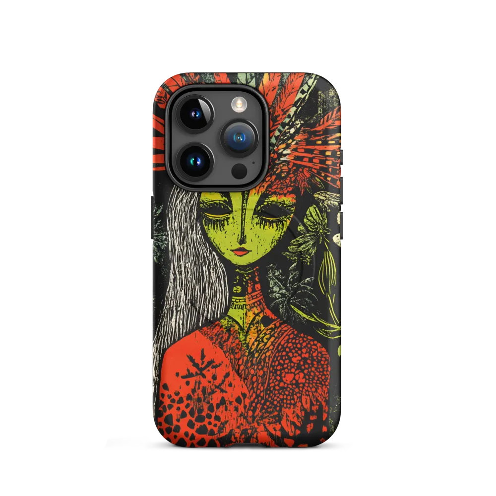 Mystical Flora: A Surreal Portrait