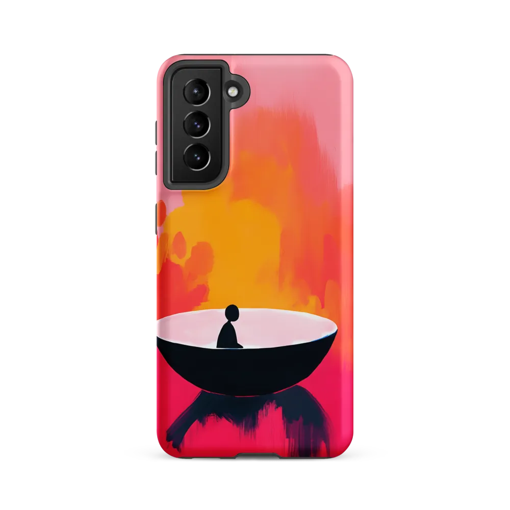 Reflections of Solitude | Phone Case |  S21 FE | Tough Case | Matte