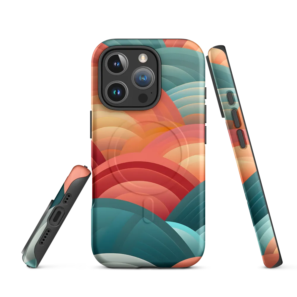 Rhythms of the Waves | Phone Case |  16 Pro | MagSafe® Tough Case | Matte