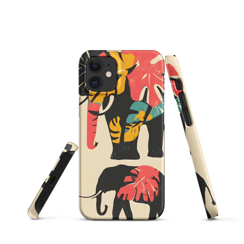 Tropical Elegance: The Elephant's Dance