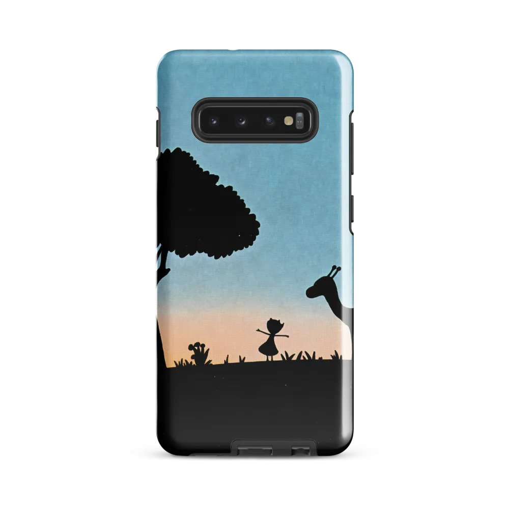 Curiosity in the Silhouette | Phone Case |  S10 Plus | Tough Case | Glossy