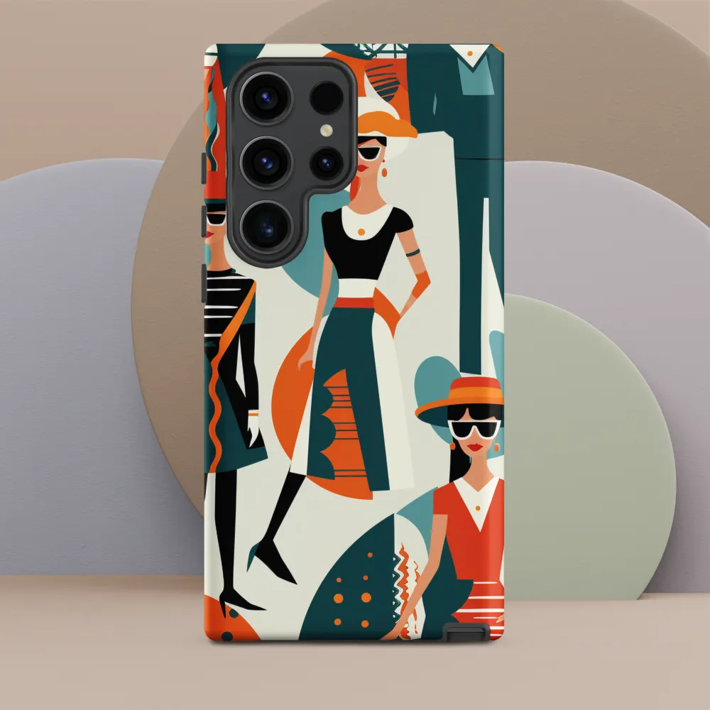 Chic Figures in Pop Art