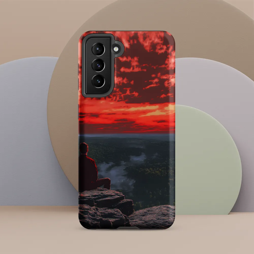 Reflections at Dusk | Phone Case |  S21 | Tough Case | Matte