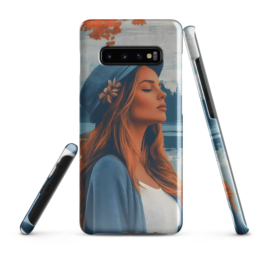 The Serene Reflection | Phone Case |  S10 Plus | Snap Case | Glossy