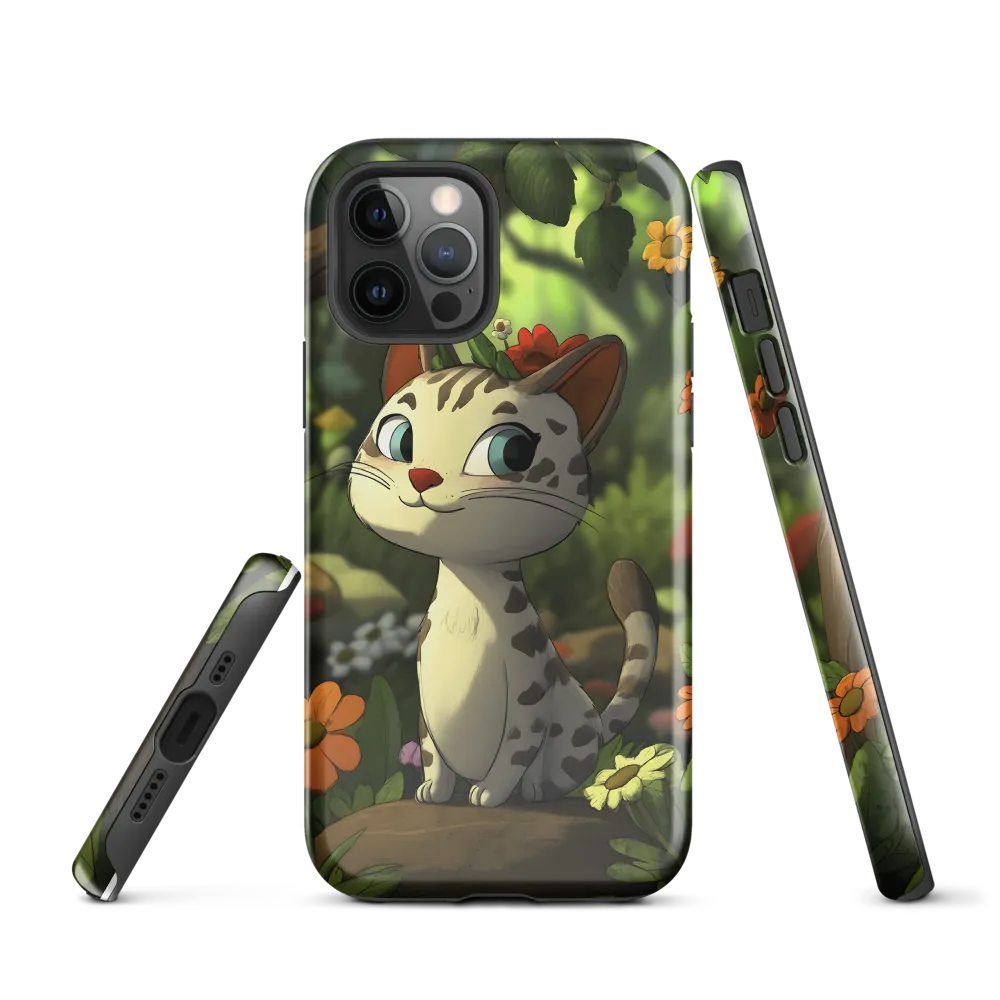 Whimsical Forest Cat