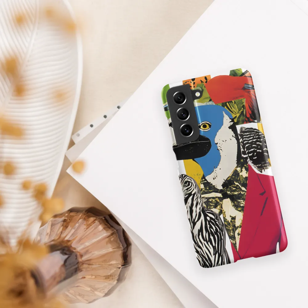 The Avian Elegance | Phone Case |  S21 FE | Snap Case | Matte