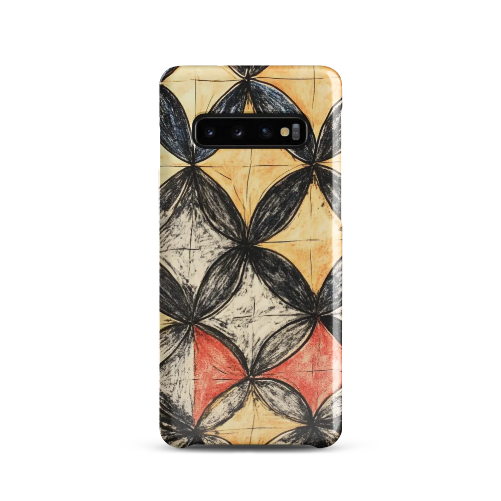Geometric Harmony | Phone Case |  S10 | Snap Case | Glossy