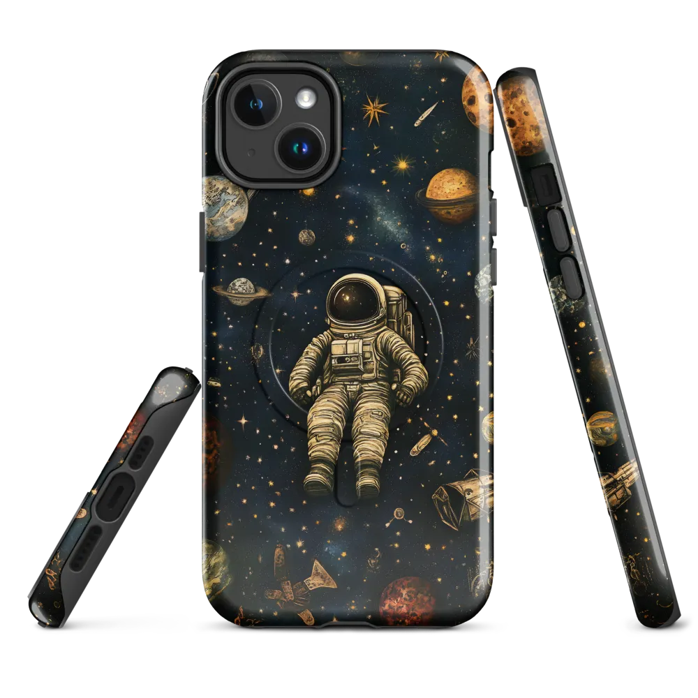 Cosmic Voyage: An Astronaut's Solitude