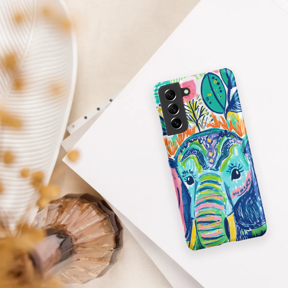 Whimsical Elephant Portrait
