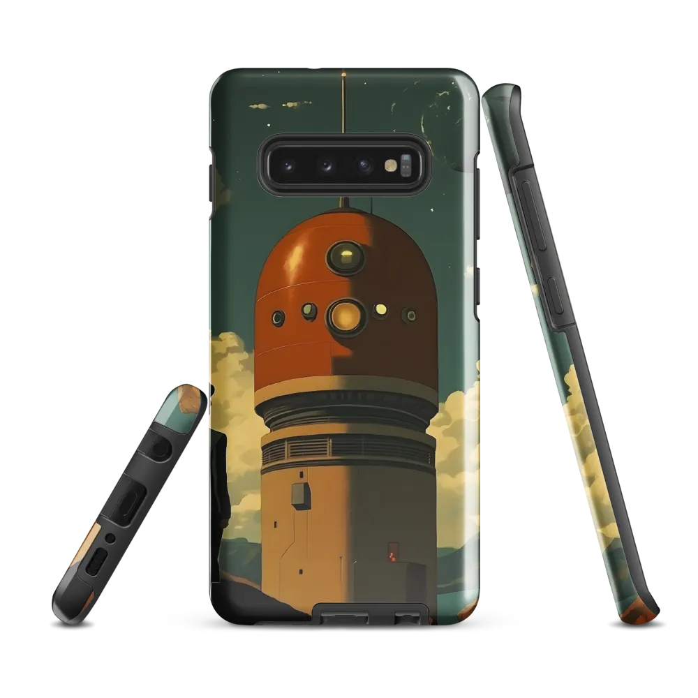 Sentinel of the Orange Tower | Phone Case |  S10 Plus | Tough Case | Glossy