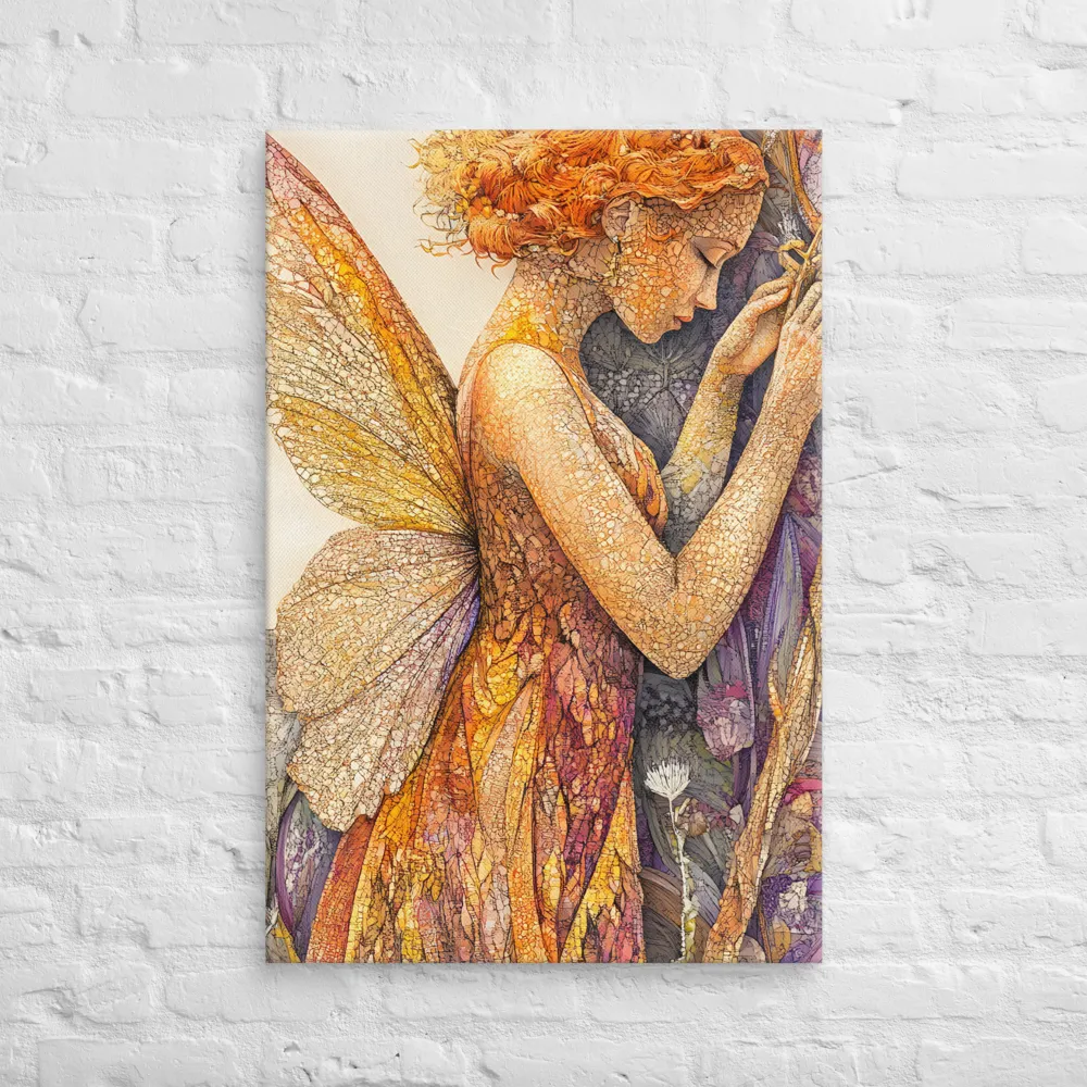 Whispers of the Frosted Meadow | Canvas | 24″×36″
