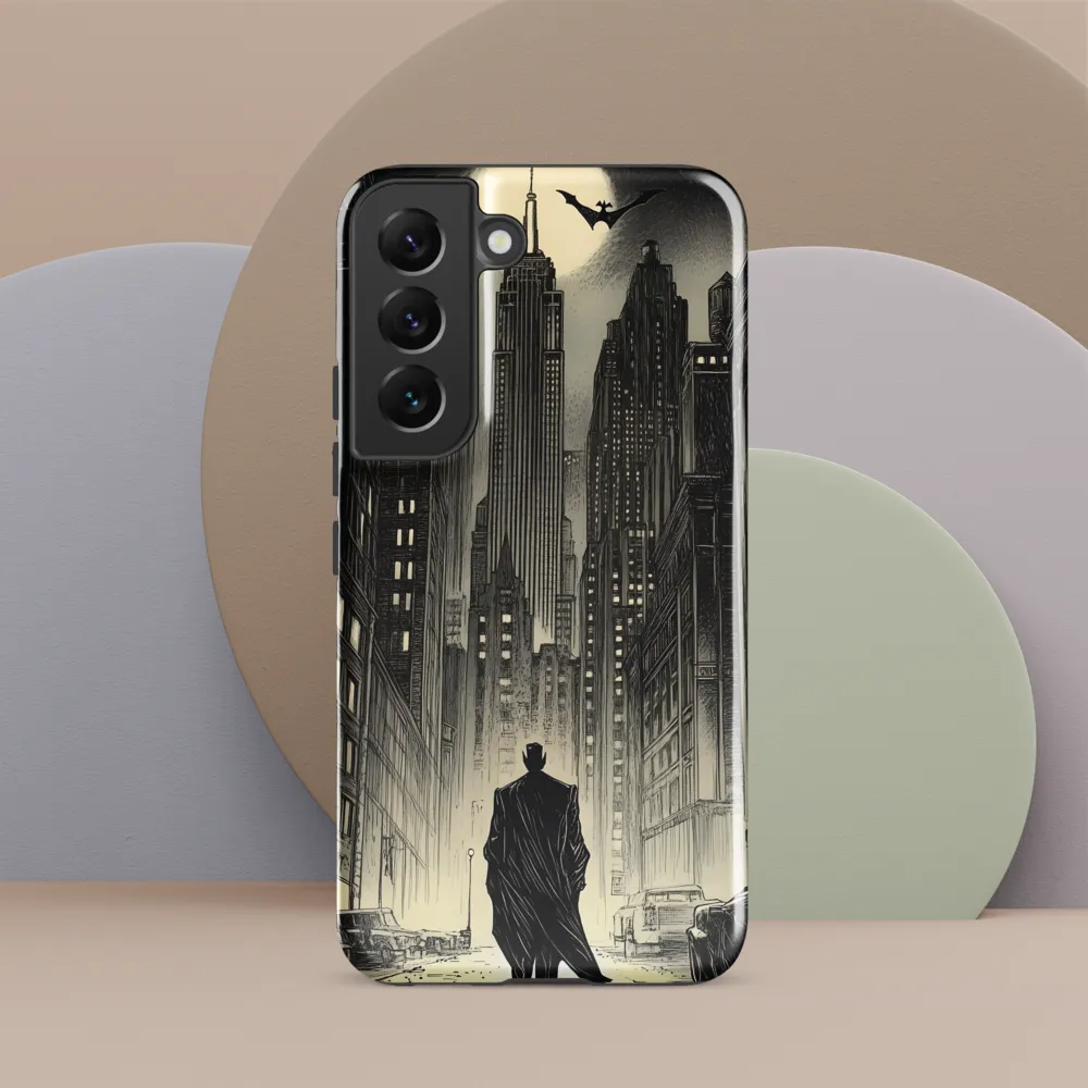 Shadows of the Gotham Night | Phone Case |  S22 | Tough Case | Glossy