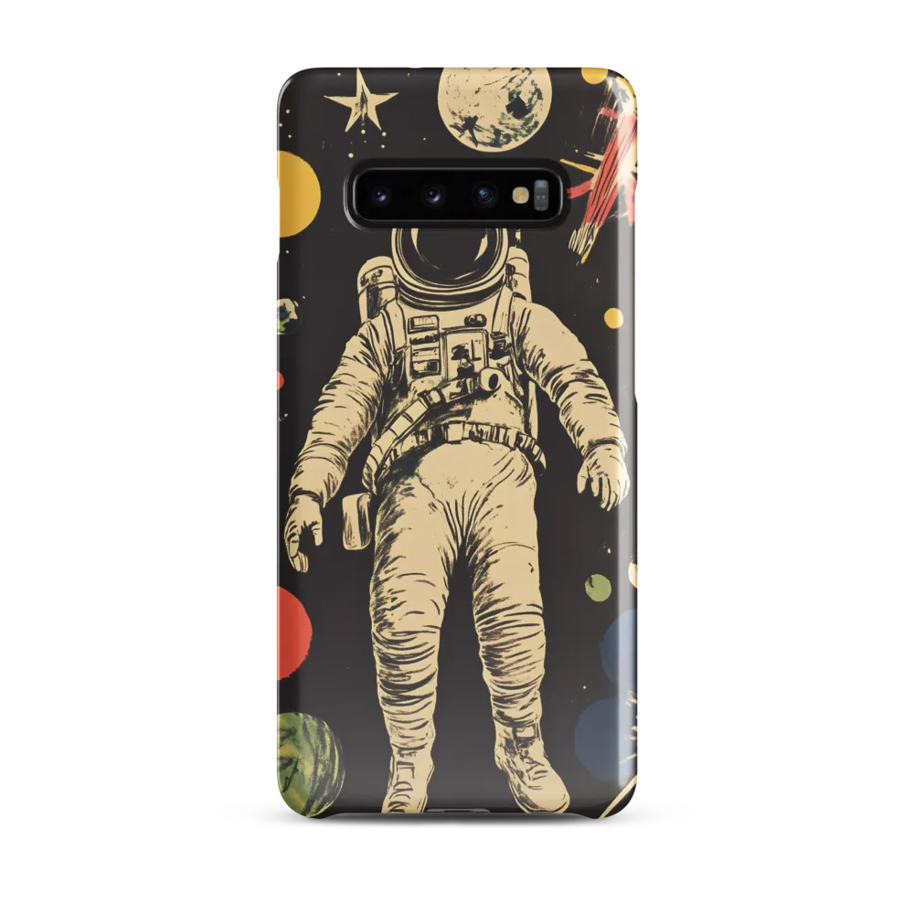 Cosmic Journey: An Astronaut's Perspective | Phone Case |  S10 Plus | Snap Case | Glossy