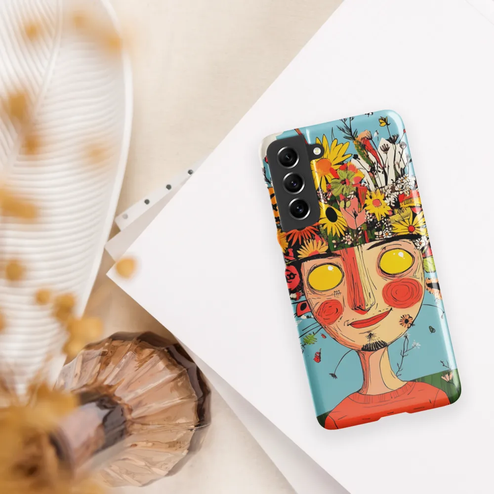 Whimsical Bloom | Phone Case |  S21 FE | Snap Case | Glossy