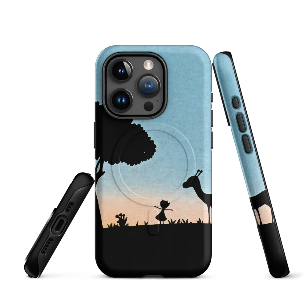 Curiosity in the Silhouette | Phone Case |  15 Pro | MagSafe® Tough Case | Matte