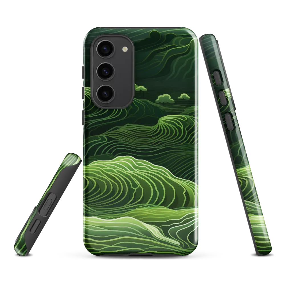 Whispers of Green Hills | Phone Case |  S23 Plus | Tough Case | Glossy