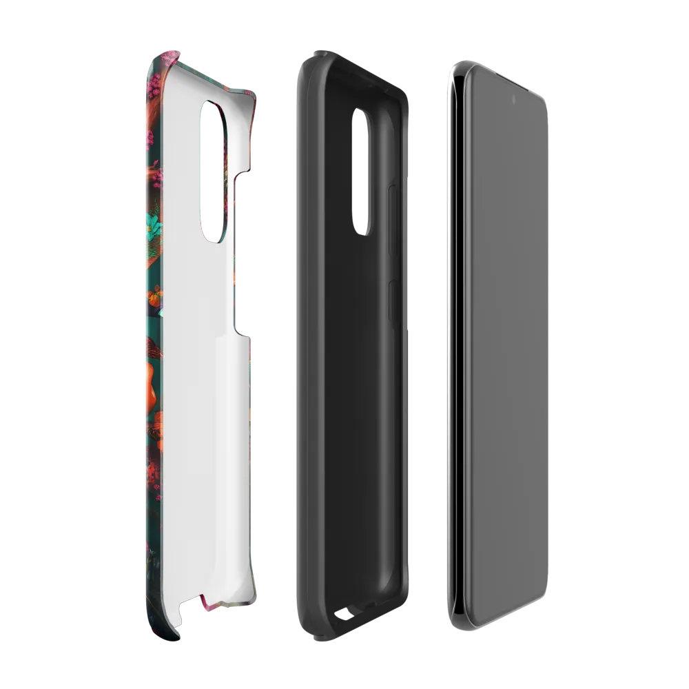 Whimsical Blossoms of the Enchanted Forest | Phone Case |  S20 | Tough Case | Glossy