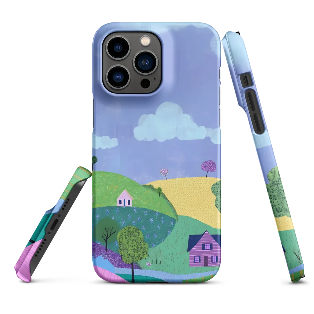 Whimsical Hills and Quaint Homes
