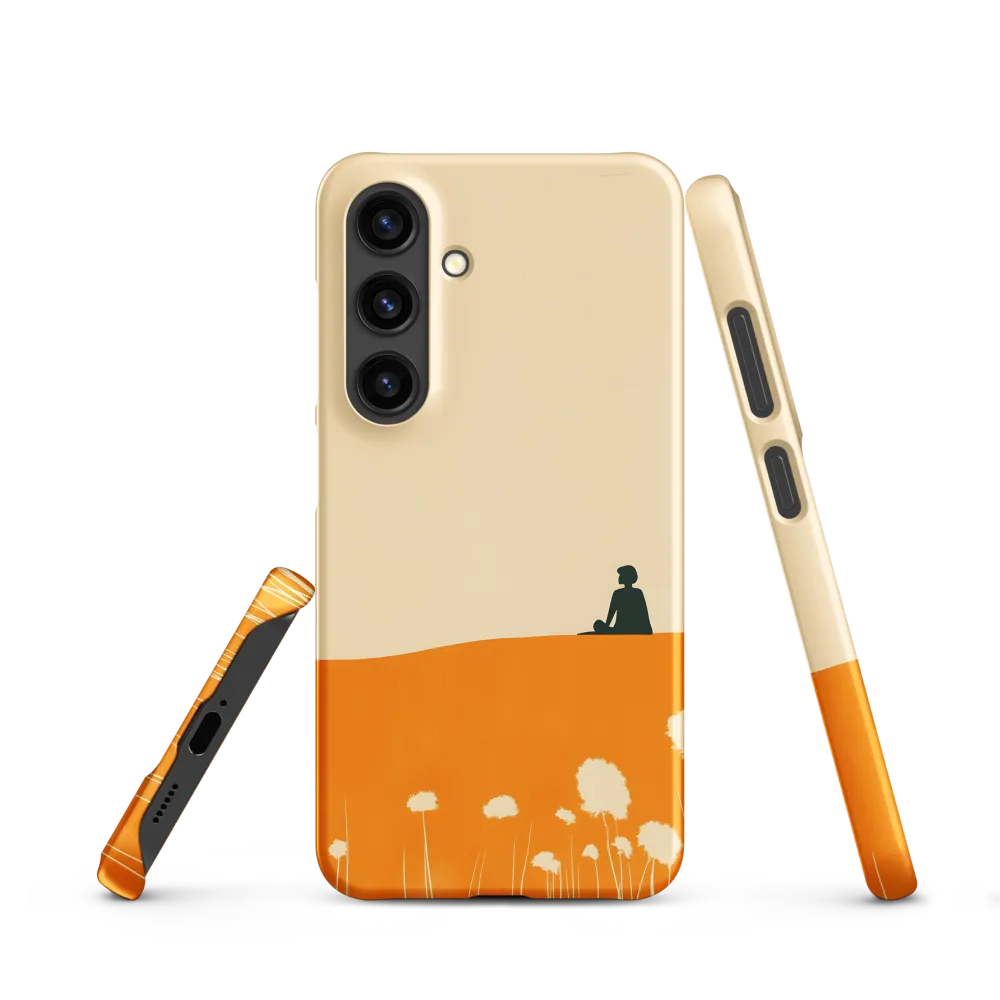 Quiet Contemplation | Phone Case |  S24 | Snap Case | Matte