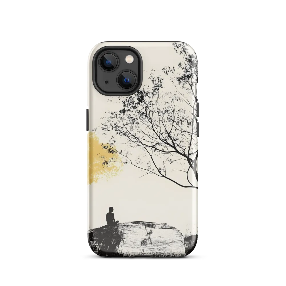 Whispers of Solitude | Phone Case |  13 | Tough Case | Glossy