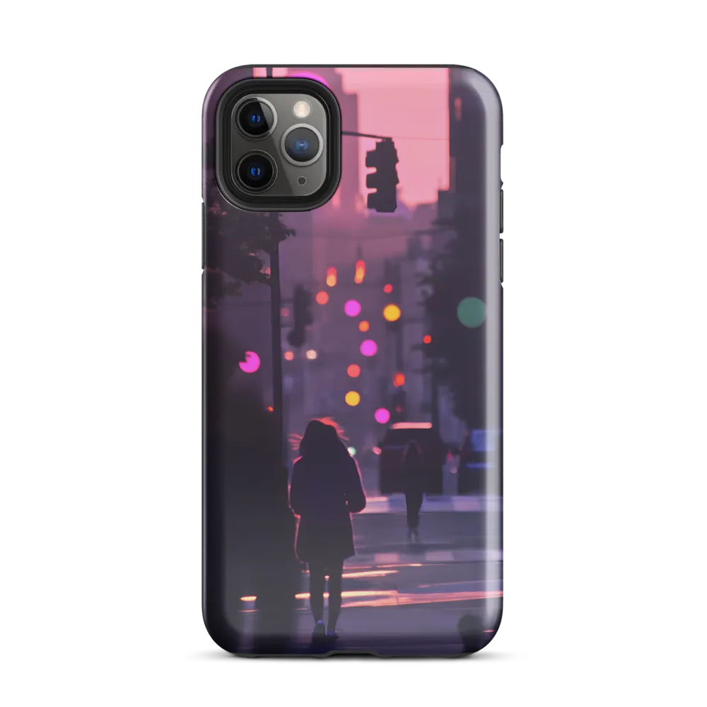 City Silhouettes at Dusk | Phone Case |  11 Pro Max | Tough Case | Glossy