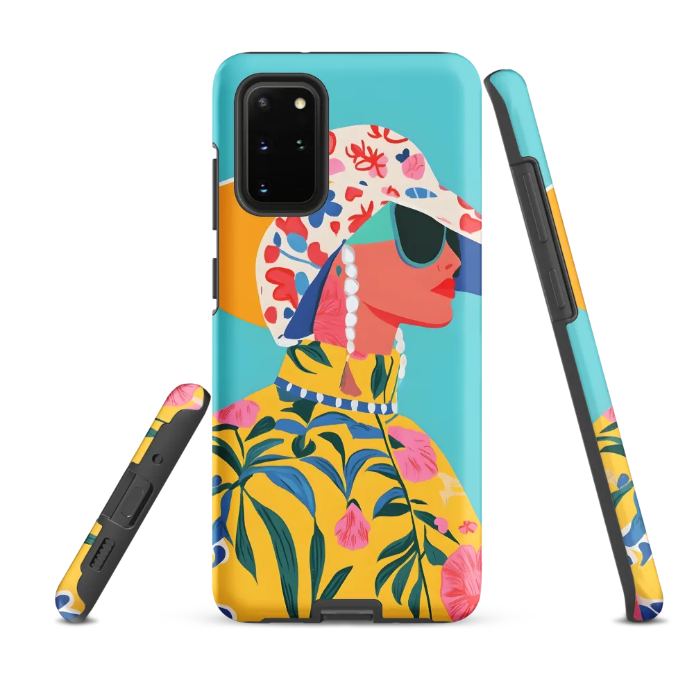 Tropical Confidence: A Fashion Portrait