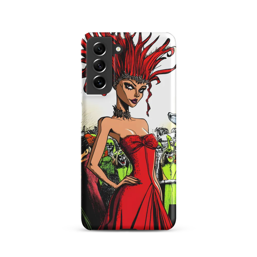 Fiery Elegance: A Fashion Statement