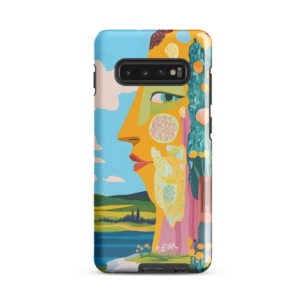 Harmony of Nature and Human Form | Phone Case |  S10 Plus | Tough Case | Glossy