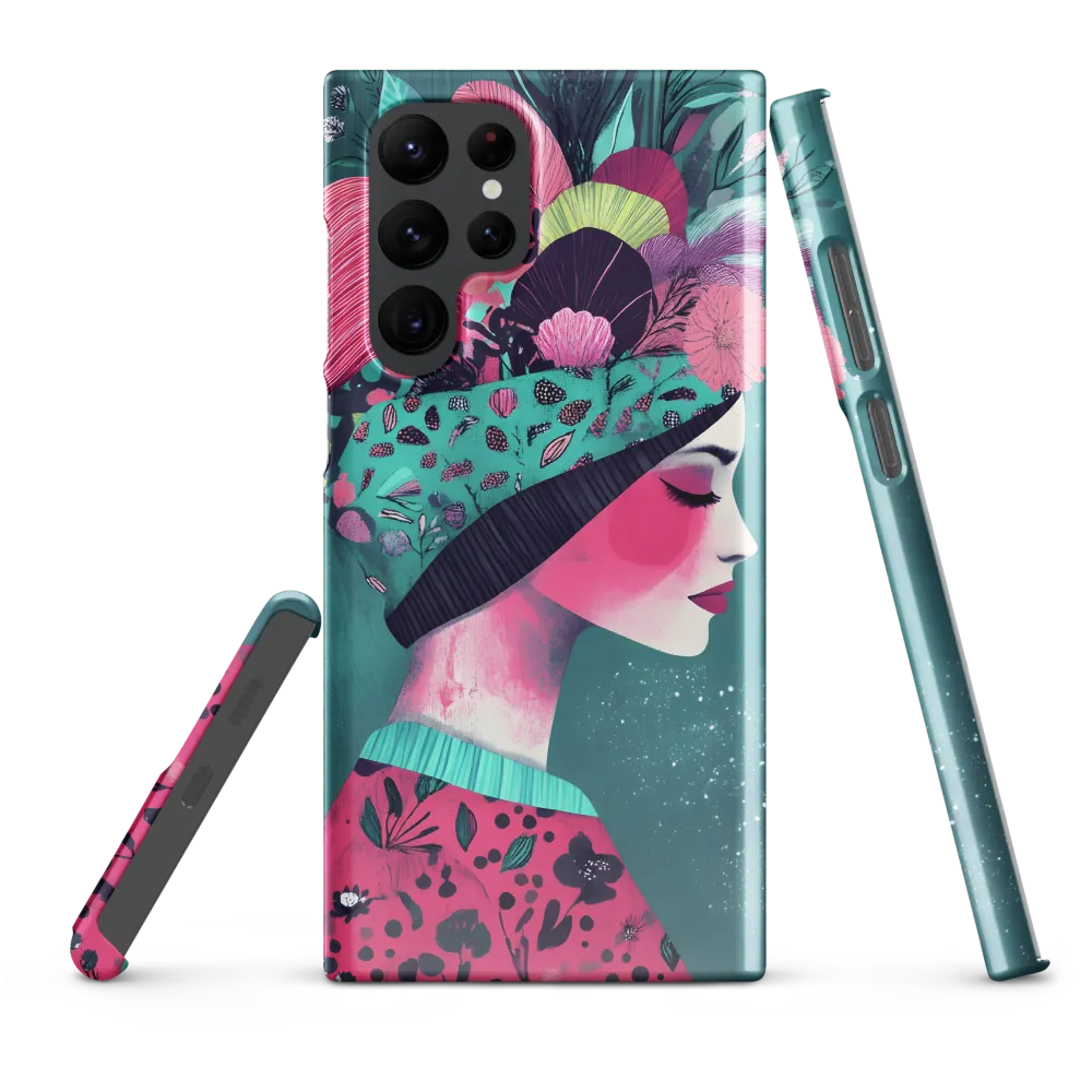 Whimsical Floral Portrait
